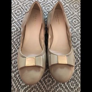 Cole Haan Tali Bow Ballet Flat Maple Sugar 8.5